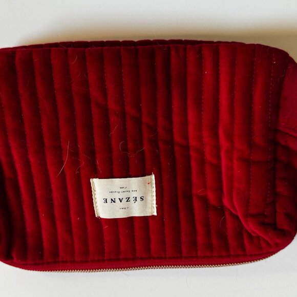 Sezane Velvet Makeup bag - Picture 3 of 3